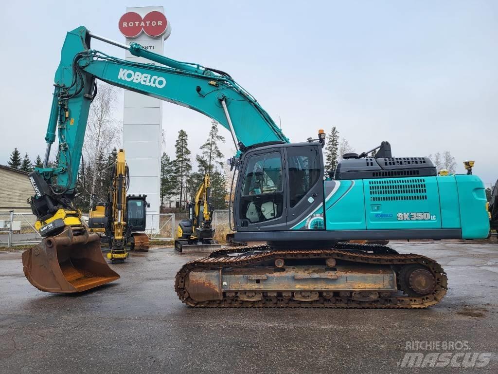 Kobelco SK350LC-10E Pásová rýpadla