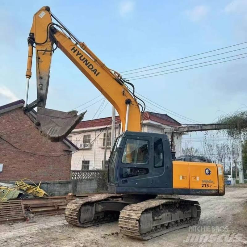 Hyundai Robex 215-7 Pásová rýpadla