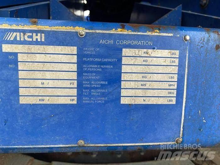 Aichi SR 18A Teleskopické plošiny