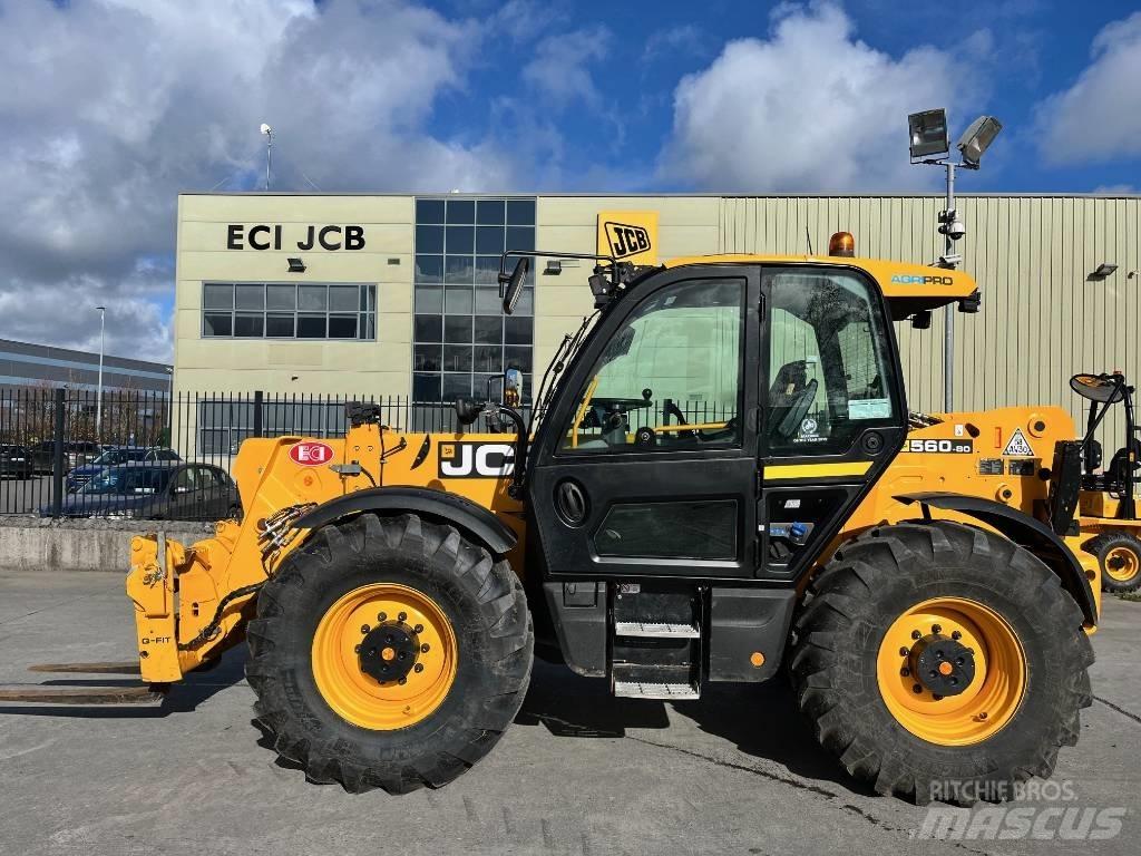 JCB 560-80 AGRI PRO Teleskopické manipulátory