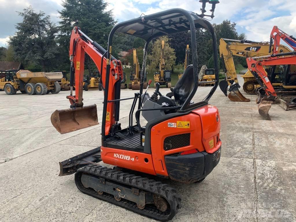 Kubota KX 018-4 Mini rýpadla < 7t