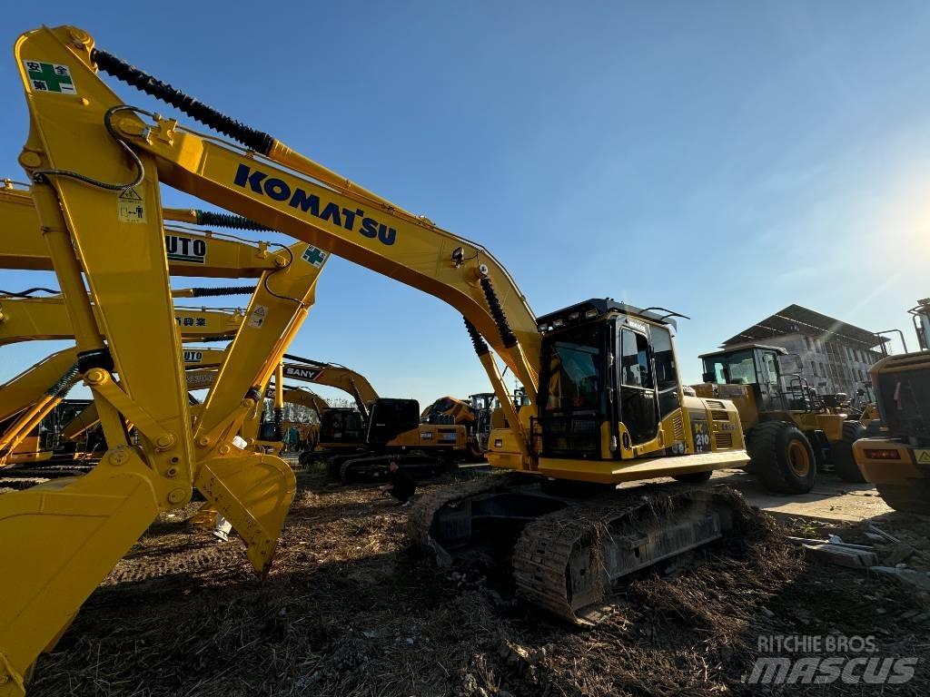 Komatsu PC 210 Pásová rýpadla