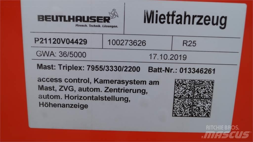 Linde R25 Retraky