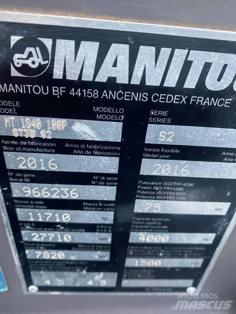 Manitou MT 1840 Teleskopické manipulátory