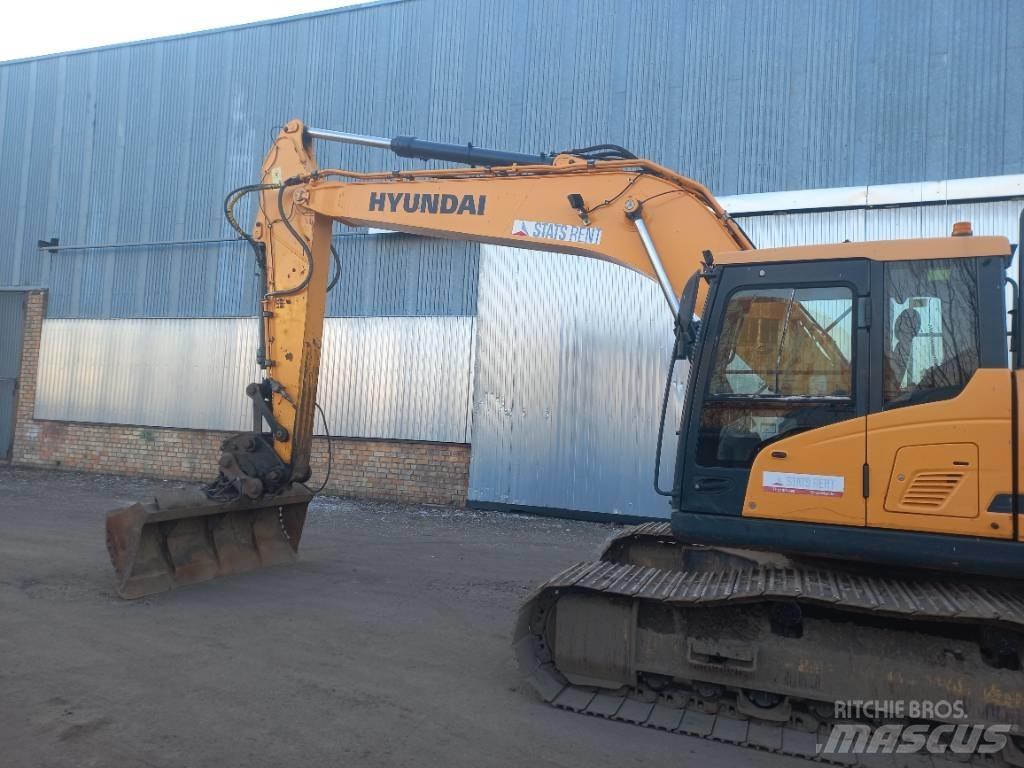 Hyundai HX 220 L Pásová rýpadla