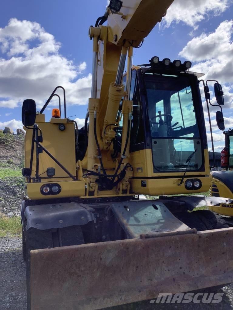 Komatsu PW148-10 Kolová rýpadla