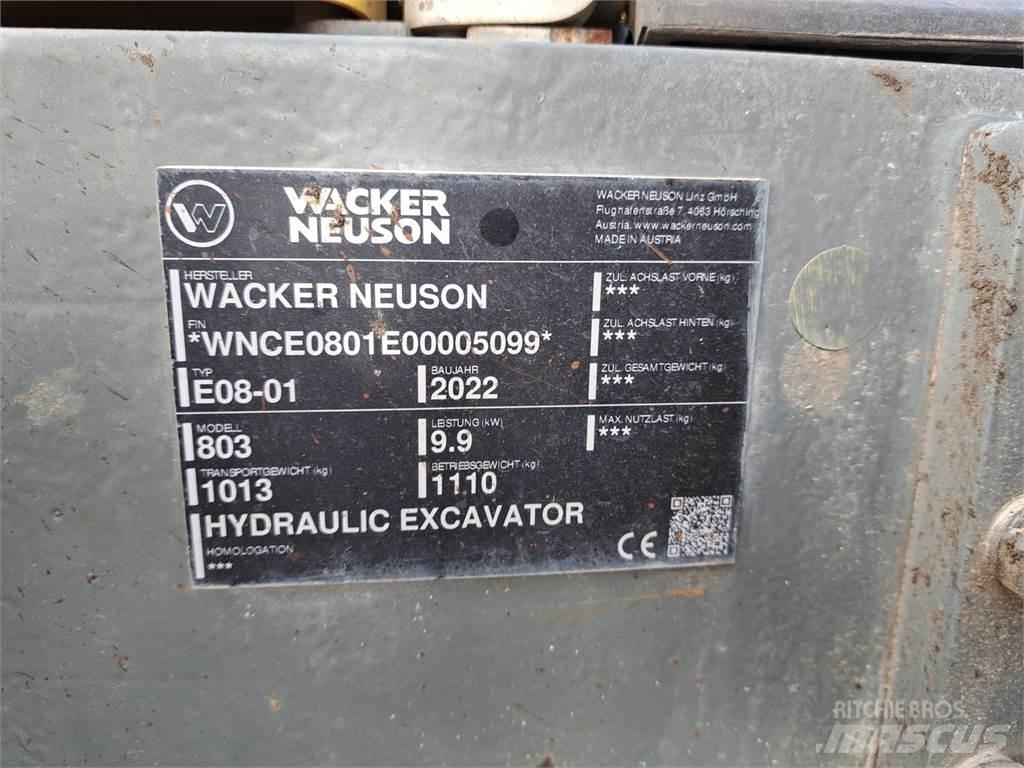 Wacker Neuson 803 Pásová rýpadla
