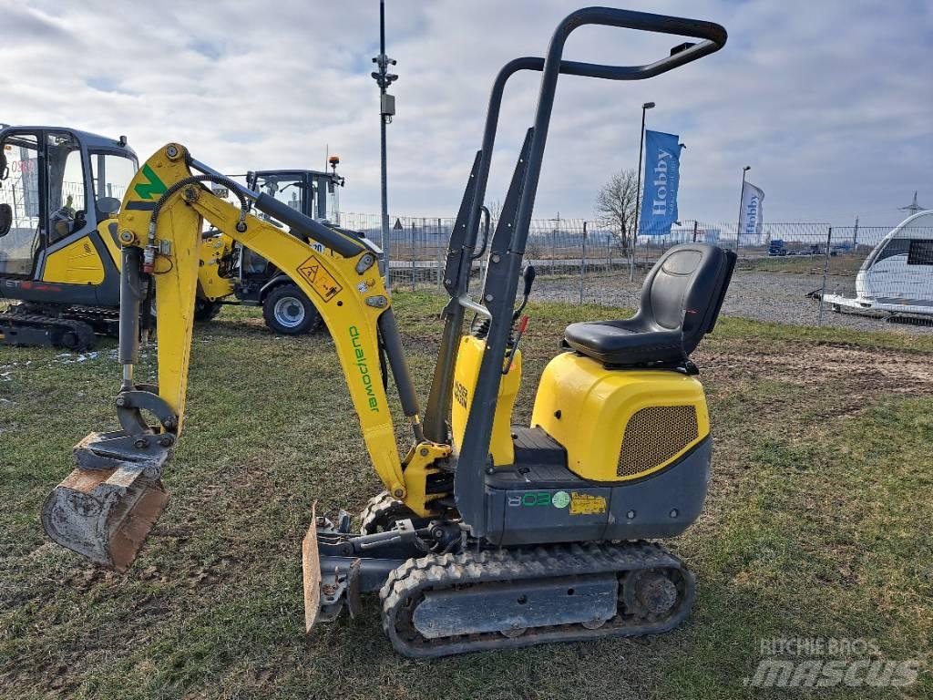 Wacker Neuson 803 Pásová rýpadla