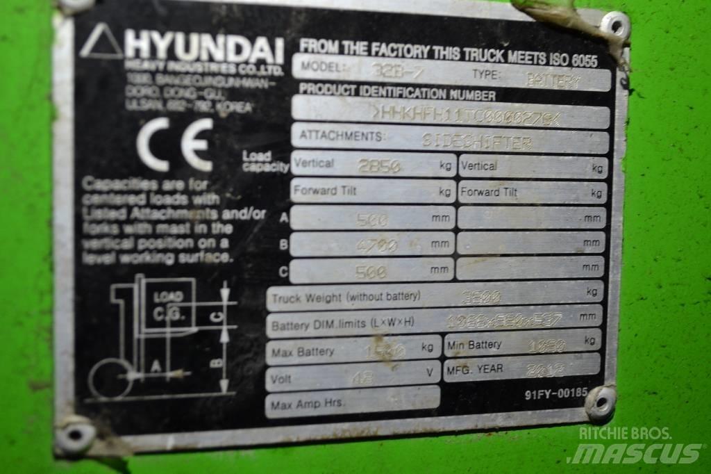 Hyundai 32 B-7 Akumulátorové vozíky