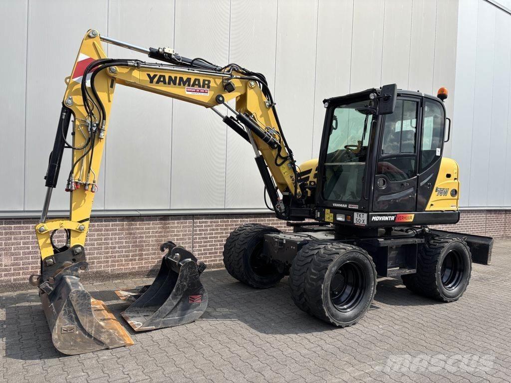Yanmar B75W Kolová rýpadla