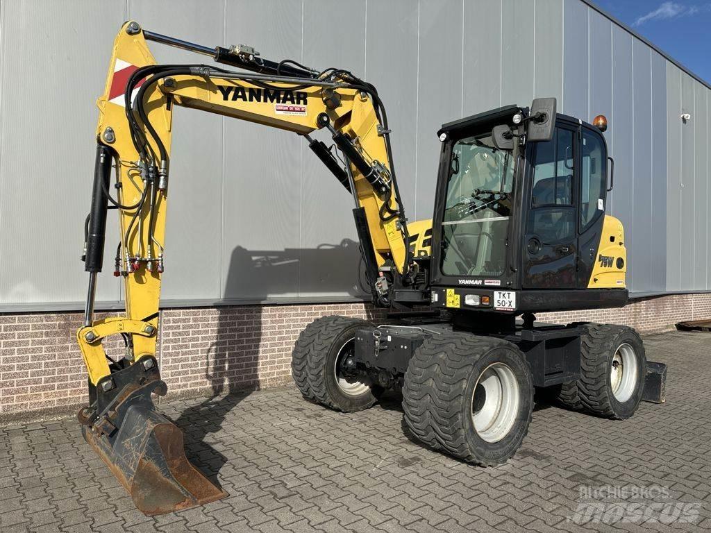 Yanmar B75W Kolová rýpadla