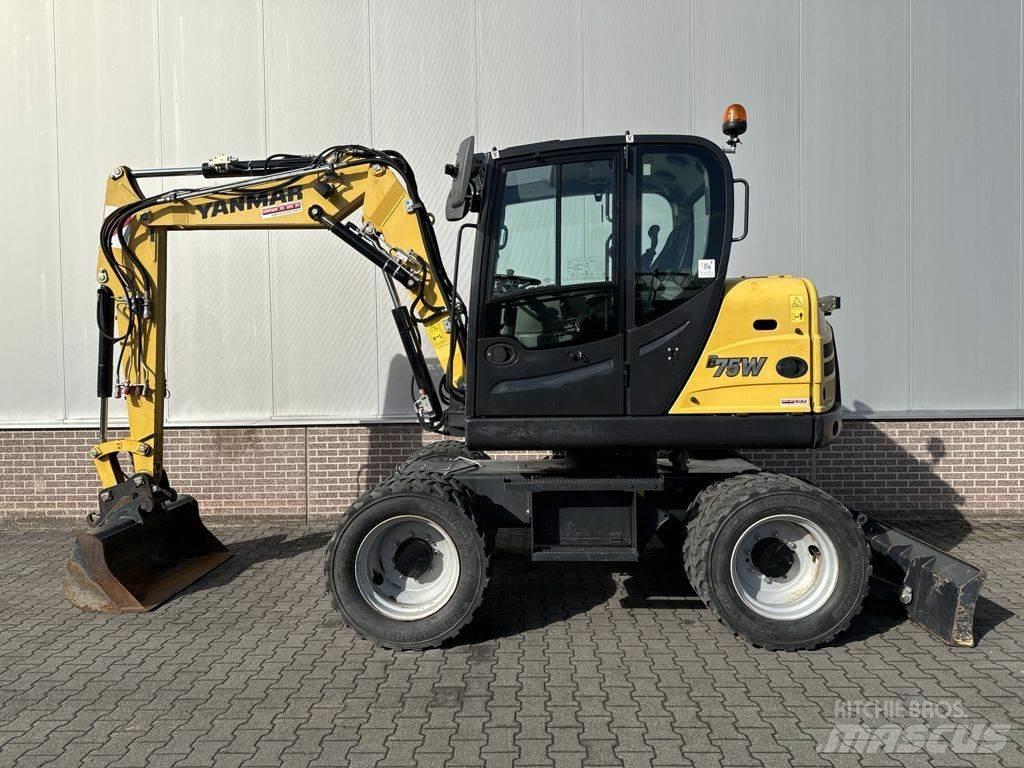 Yanmar B75W Kolová rýpadla