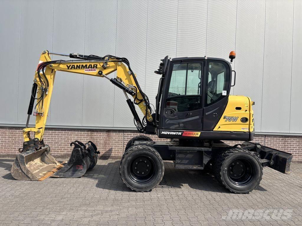 Yanmar B75W Kolová rýpadla