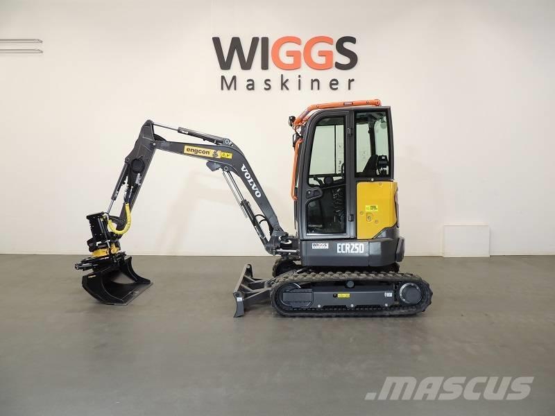 Volvo ECR25D Mini rýpadla < 7t