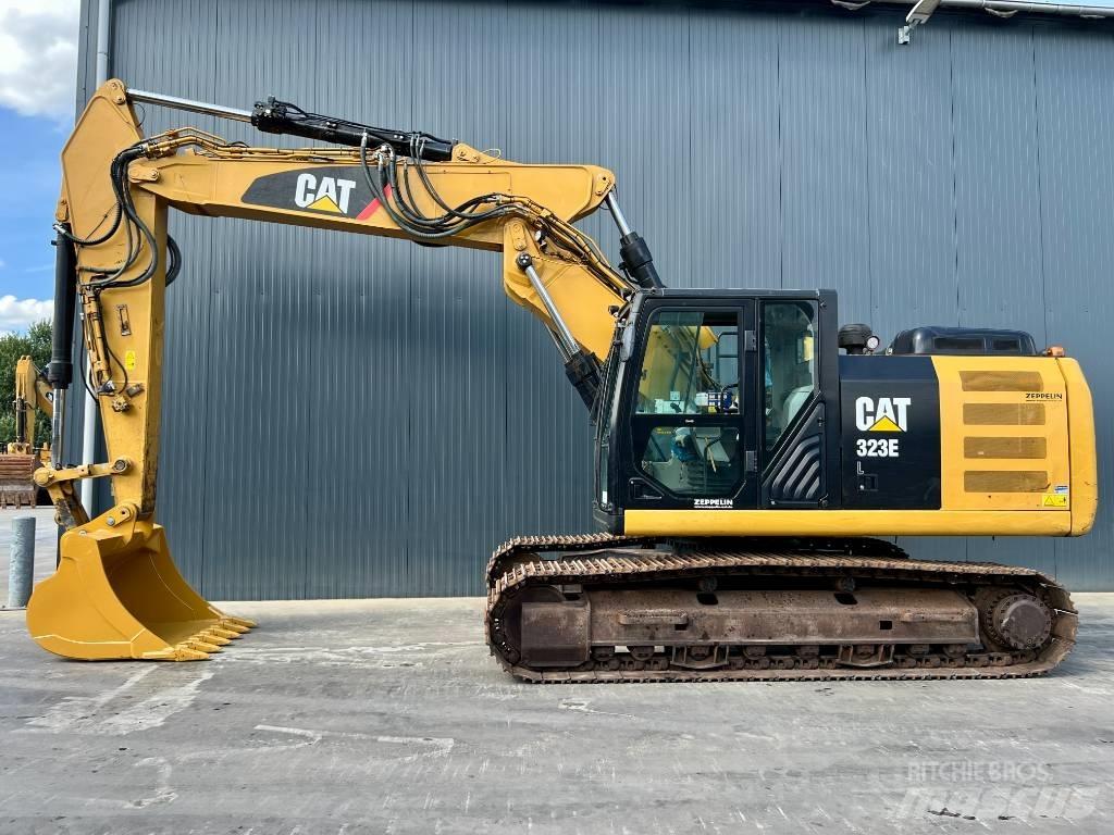 CAT 323EL VA Pásová rýpadla