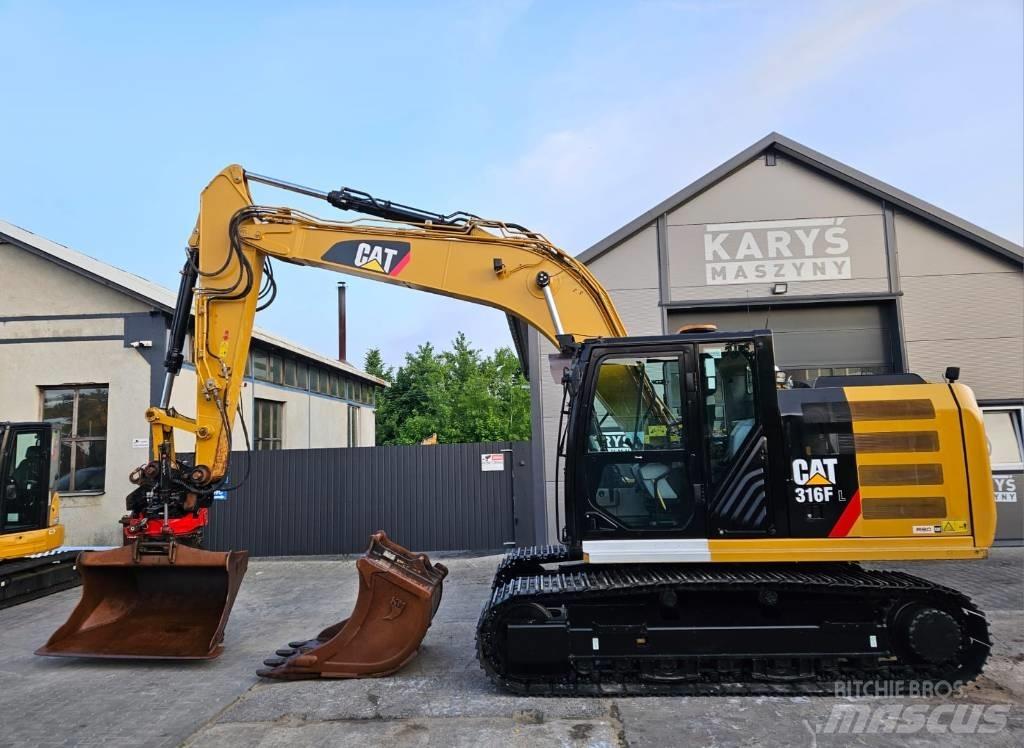 CAT 316FL Pásová rýpadla