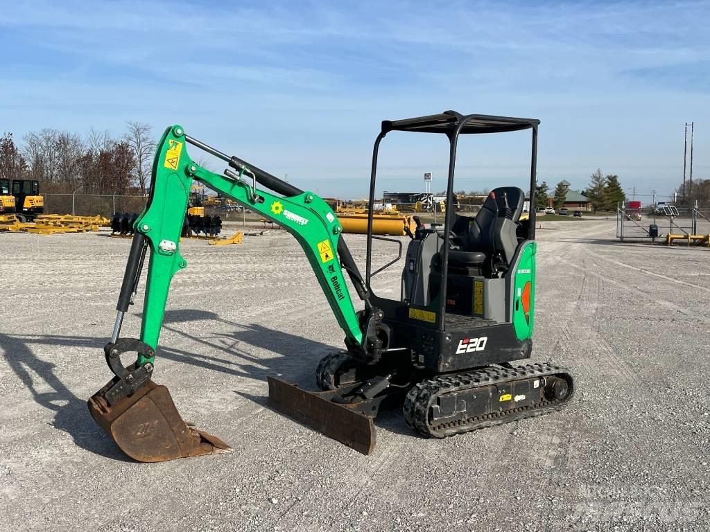 Bobcat E 20 Mini rýpadla < 7t