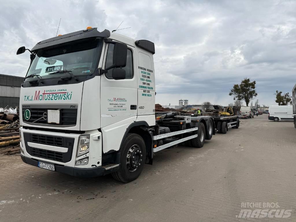 Volvo FH 12 420 Hákový nosič kontejnerů