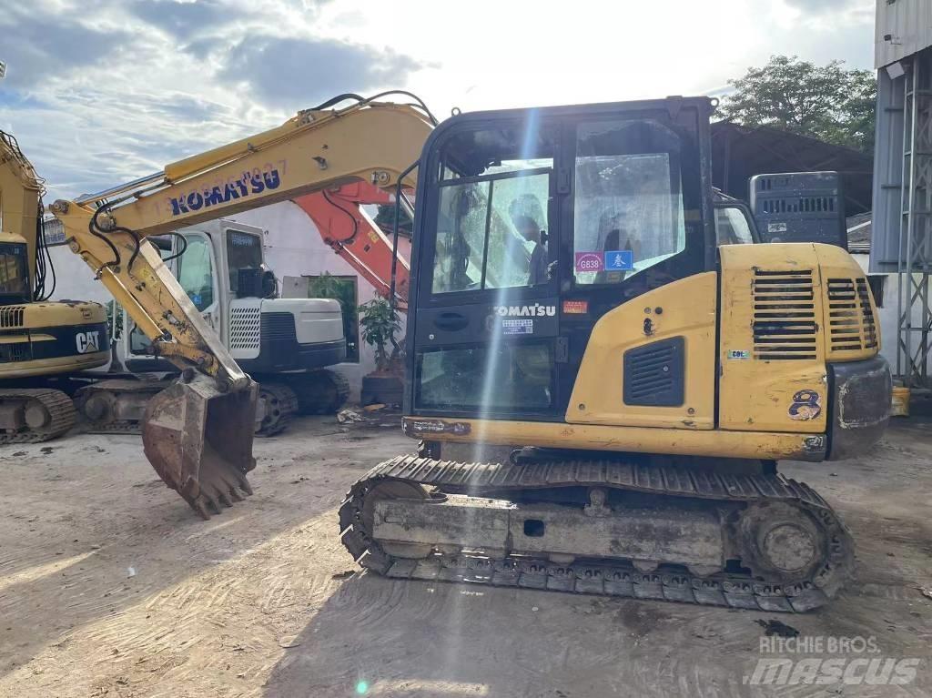 Komatsu PC 60-8 Pásová rýpadla