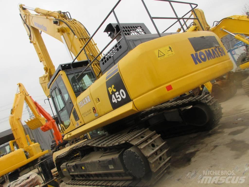 Komatsu PC 450 Pásová rýpadla