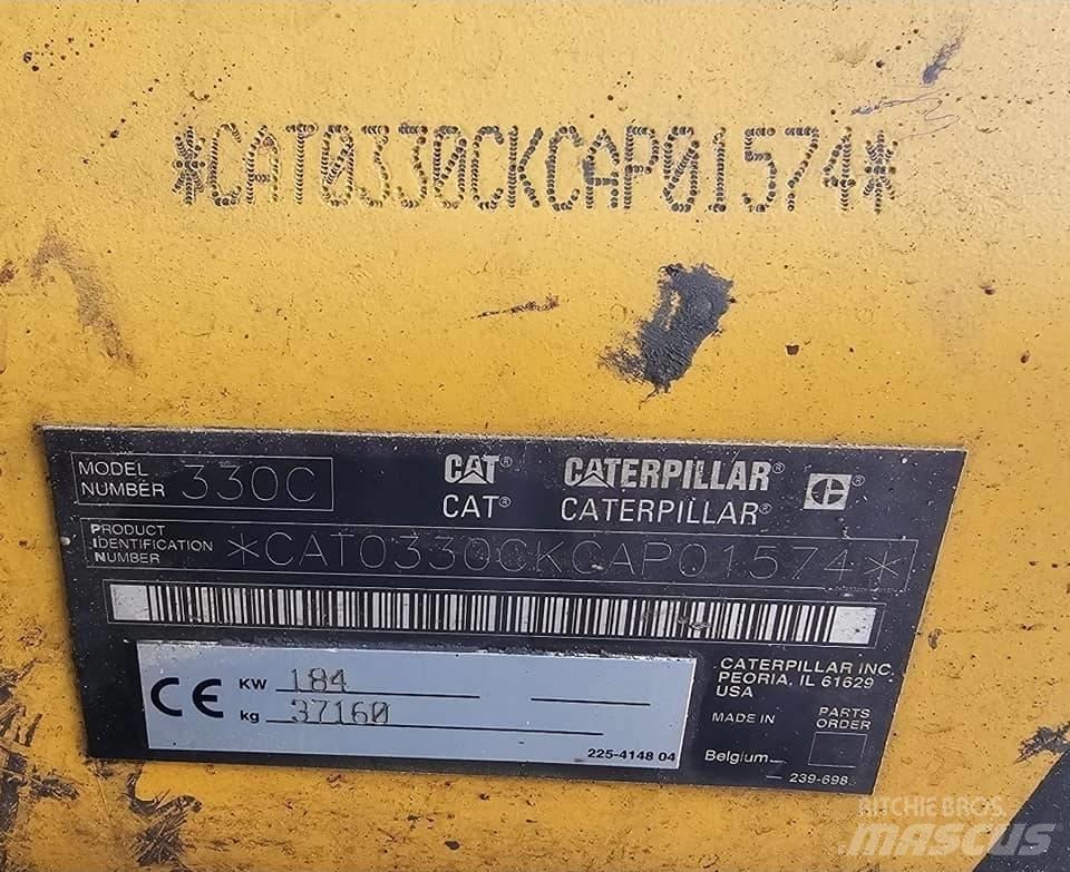 CAT 330 CL Pásová rýpadla