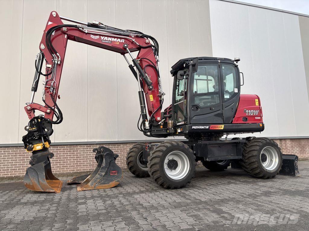 Yanmar YAN B110W Kolová rýpadla