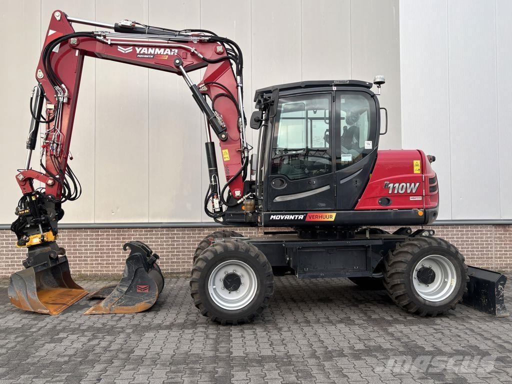 Yanmar YAN B110W Kolová rýpadla