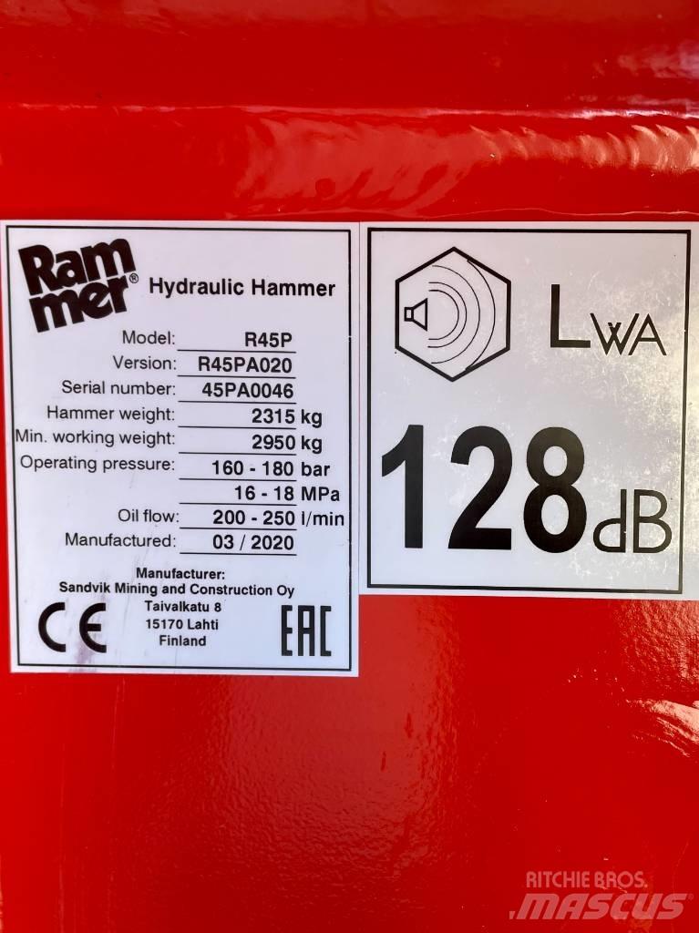 Rammer R45P Bourací kladiva / Sbíječky