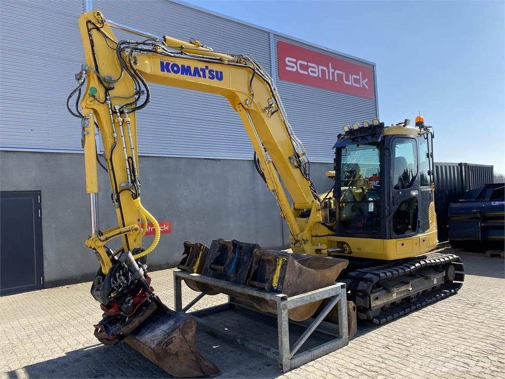 Komatsu PC88MR-10 Kolová rýpadla