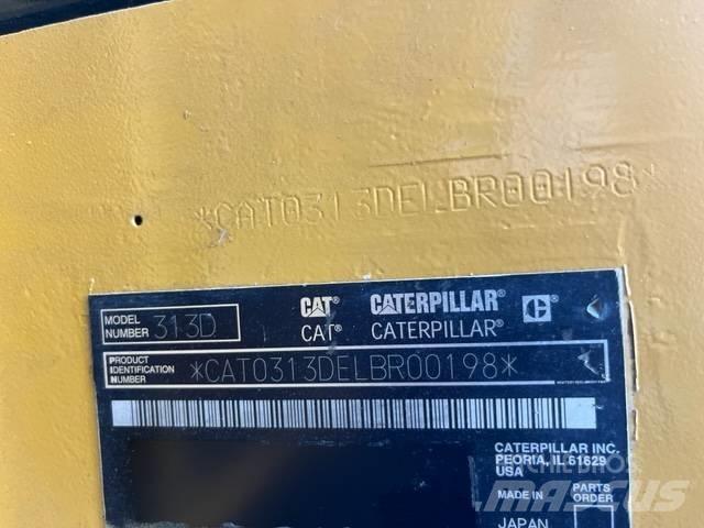 CAT 313 D Pásová rýpadla
