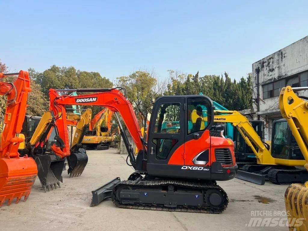 Doosan DX 60-9C Mini rýpadla < 7t