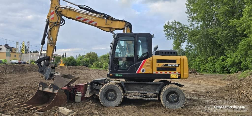 Sany SY 155 W Kolová rýpadla