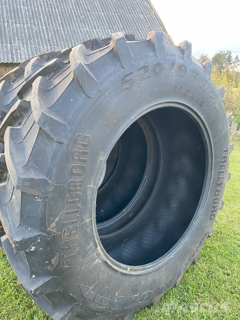 Trelleborg TM 600 Pneumatiky, kola a ráfky