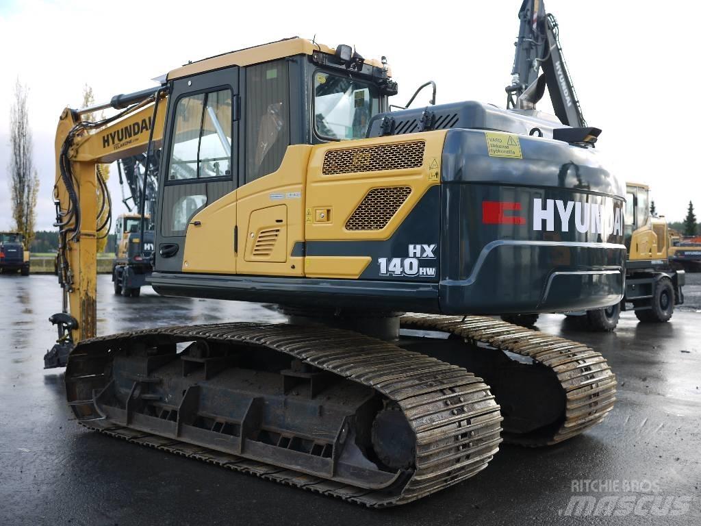 Hyundai HX 140 HW Pásová rýpadla