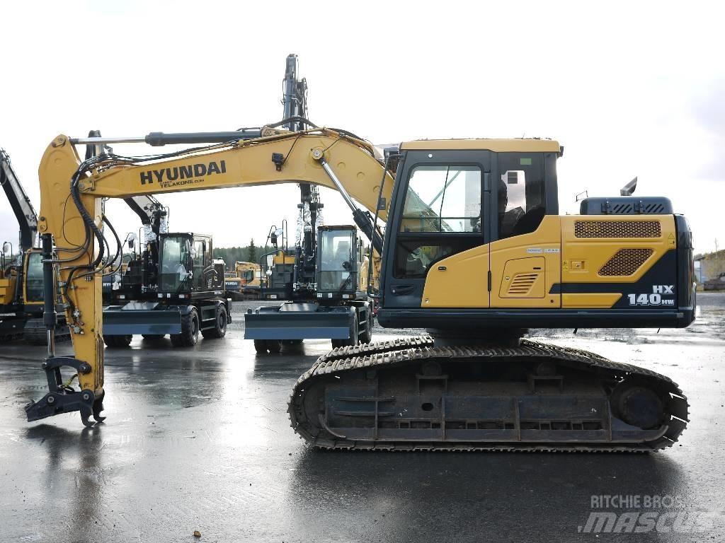 Hyundai HX 140 HW Pásová rýpadla