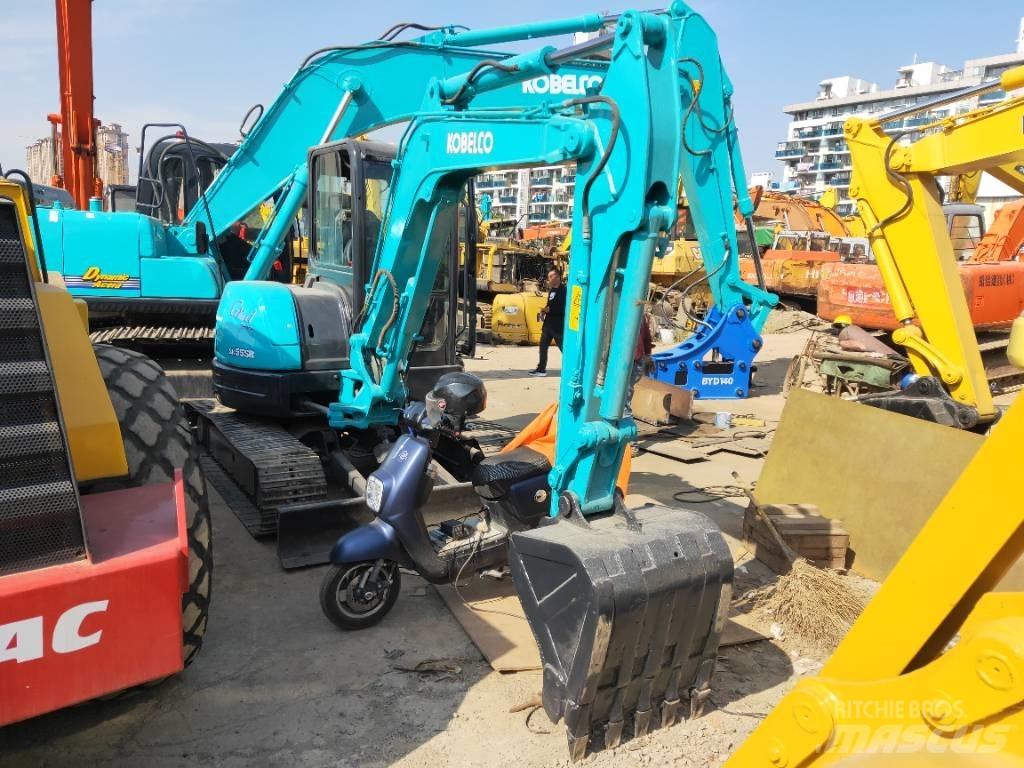Kobelco SK 55 SR Mini rýpadla < 7t