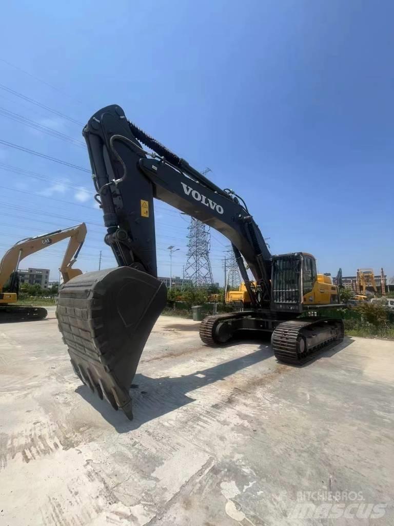 Volvo EC 480 D Pásová rýpadla