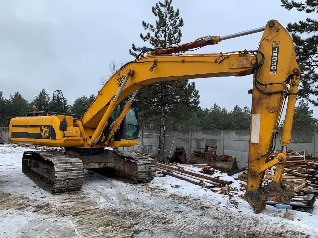 JCB 330 Pásová rýpadla