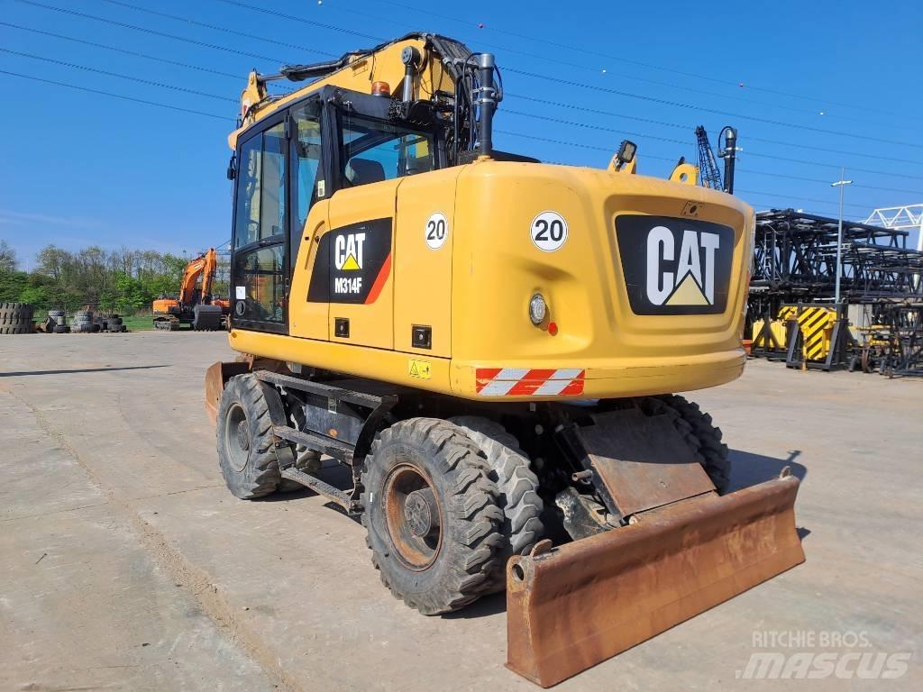 CAT M314F Kolová rýpadla