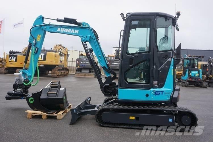 Airman AX 33 U Mini rýpadla < 7t