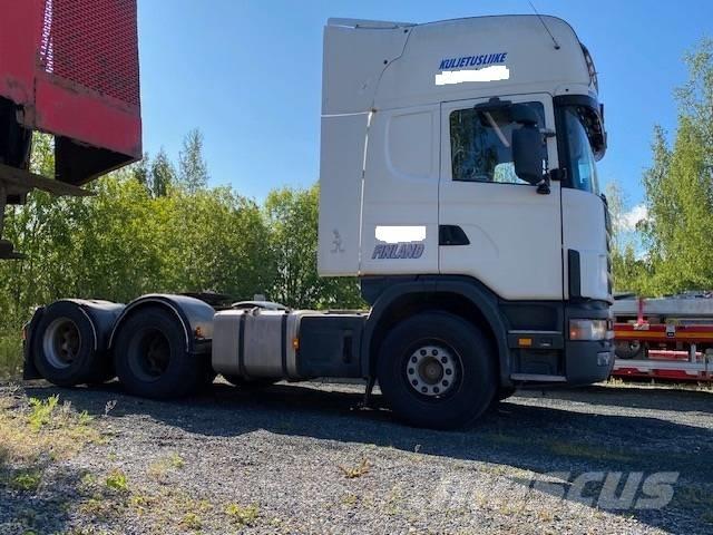 Scania R 164, 6x2 Tahače