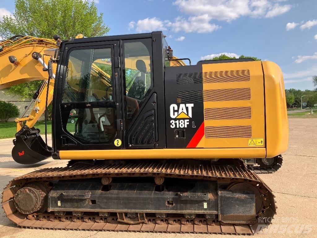 CAT 318 FL Pásová rýpadla