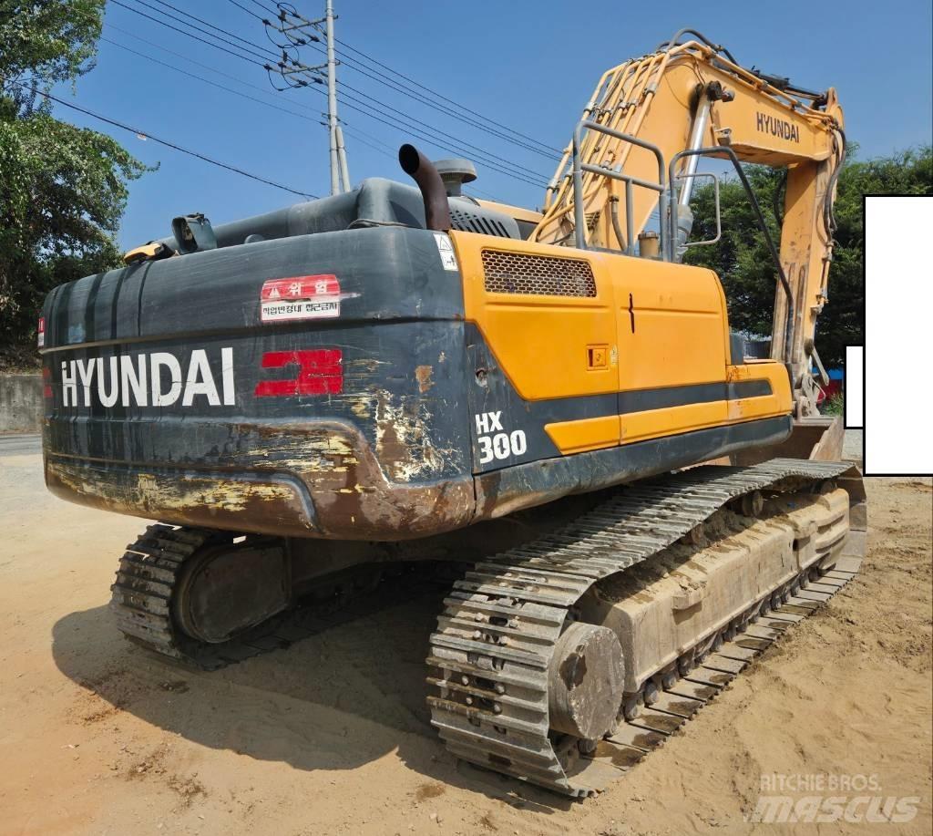 Hyundai HX 300 Pásová rýpadla