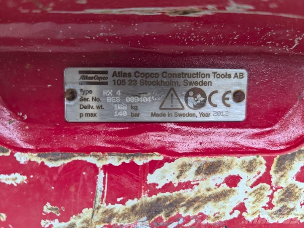 Atlas Copco RX4 Bourací kladiva / Sbíječky