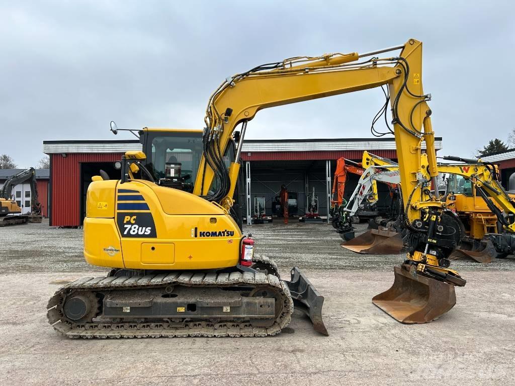 Komatsu PC78US-10 Midi rýpadla 7t - 12t