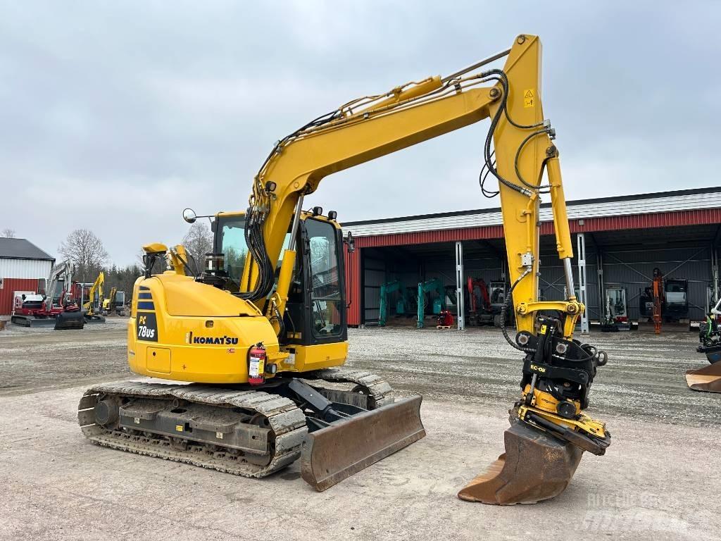 Komatsu PC78US-10 Midi rýpadla 7t - 12t