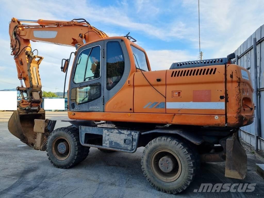 Doosan DX 210 W Kolová rýpadla