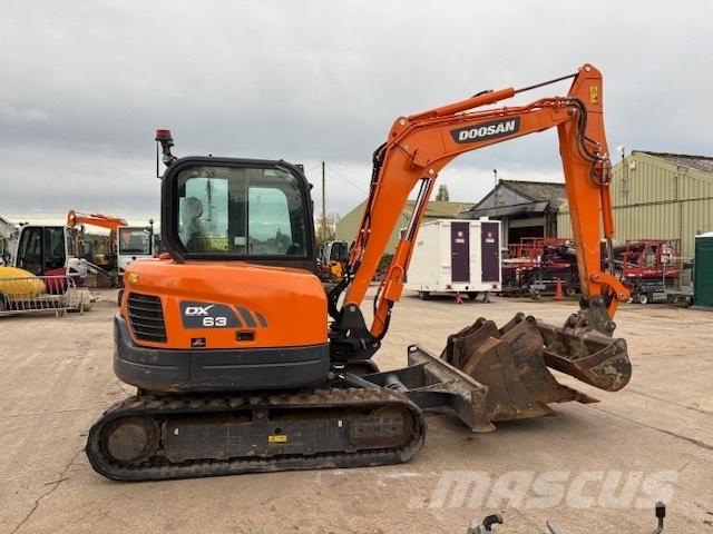 Doosan DX 63-3 Mini rýpadla < 7t
