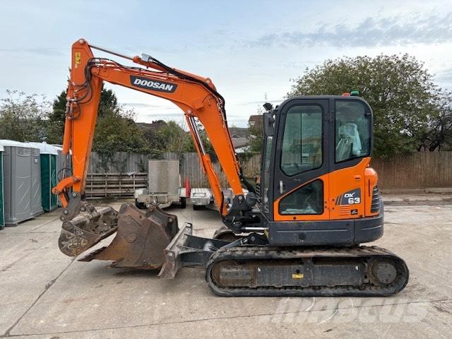 Doosan DX 63-3 Mini rýpadla < 7t