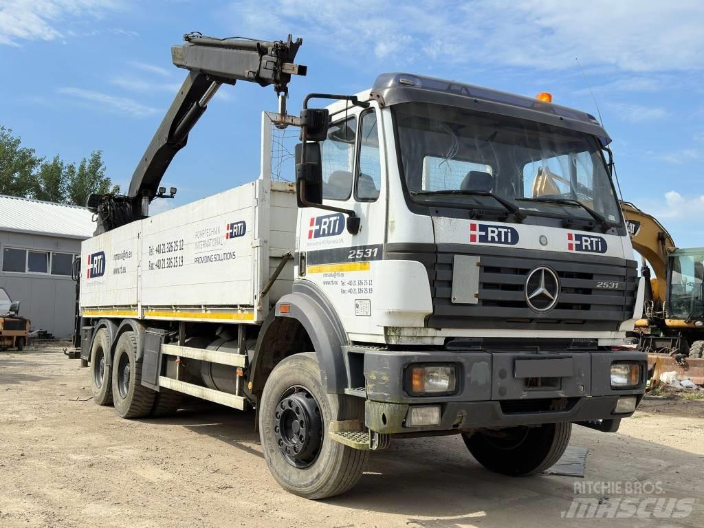 Mercedes-Benz 2531 Autojeřáby, hydraulické ruky